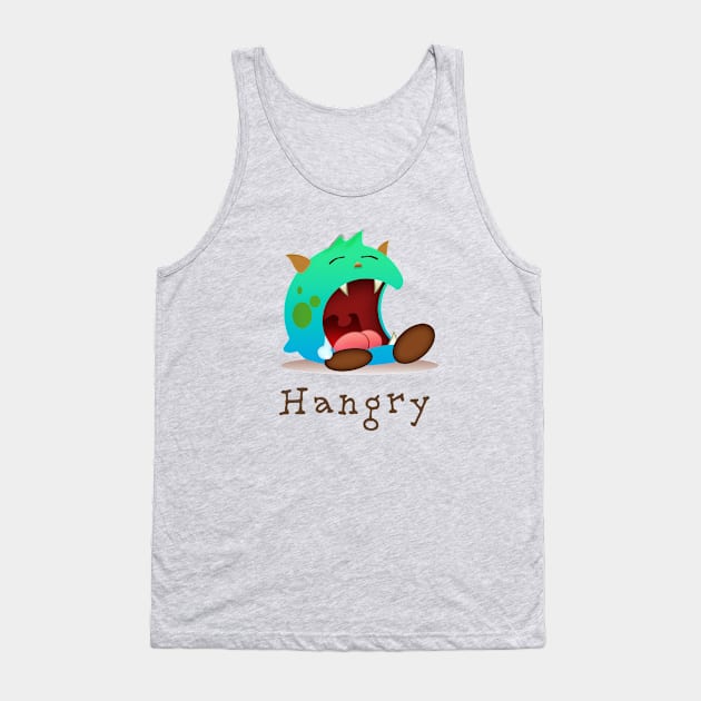 Hangry Monster Tank Top by cast8312